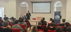 В ходе лекции студенты получили возможность задать свой вопрос руководителю энергокомпании.