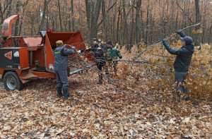 Осуждённые КП -1 провели экологическую акцию в лесопарковой зоне Тольятти