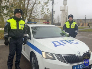 Сын гражданки выразил слова признательности инспекторам дорожно-патрульной службы полиции.