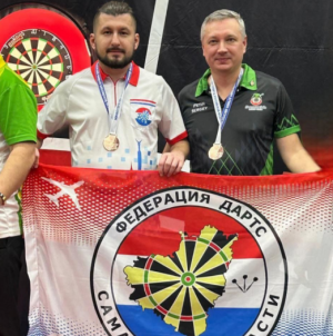 В мужском парном разряде бронзовые медали завоевали Владимир Чихаривский и Сергей Петин.