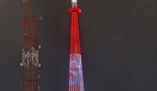 Телебашня в Самаре засияет в честь годовщины подписания Договора о создании Союзного государства Беларуси и России