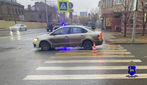 С места ДТП мальчик доставлен в больницу.