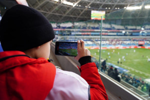 9 ноября в числе болельщиков домашний матч «Крыльев Советов» на стадионе «Солидарность Самара-Арена» посетили ученики школы № 103.