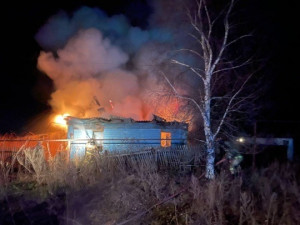 На пожаре в поселке Ясная Поляна погиб человек