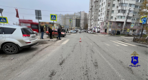 В Октябрьском районе г. Самары иномарка сбила женщину