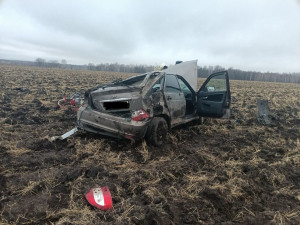 К сожалению, в результате ДТП пострадал водитель, он госпитализирован.