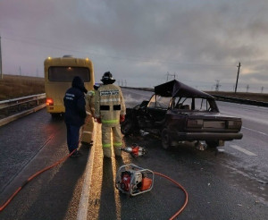 В Сергиевском районе произошло ДТП, погиб водитель автомобиля