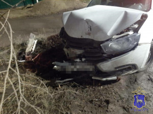 В Кировском районе Самары водитель врезался в дерево