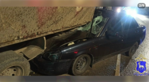 Пассажир легкового автомобиля - 19-летний юноша госпитализирован.