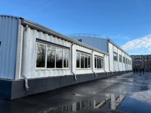 В новом ФОКе круглый год в комфортных условиях будут заниматься воспитанники учреждений общего и дошкольного образования. 