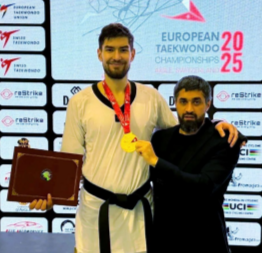 А Ирина Рогозина, взявшая бронзу на ЧМ, стала серебряным призером чемпионата Европы в категории до 49 кг.