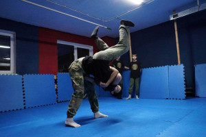 Обладая уникальным боевым опытом, он преподает ребятам основы военного дела, включая тактику ведения боя и оказание первой медицинской помощи.