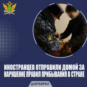 Из Самарской области почти 700 иностранцев отправили домой за нарушение правил прибывания в стране