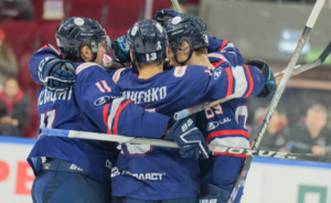 2 декабря в СКК «Дворец спорта им. В.С. Высоцкого» прошел матч ВХЛ. 