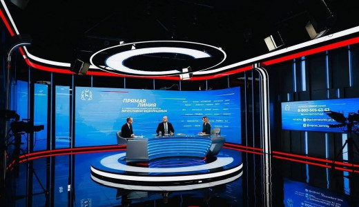 Началась прямая линия с губернатором Самарской области Вячеславом Федорищевым