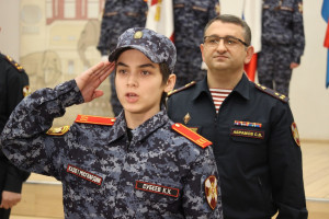 В Самаре в День Героев Отечества открылся кадетский класс Росгвардии