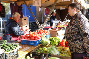 Ярмарка у дома культуры «Октябрь» в поселке Мехзавод завершила свою работу полностью.
