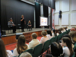 Мероприятие прошло в рамках профориентации, а также патриотического воспитания молодежи.