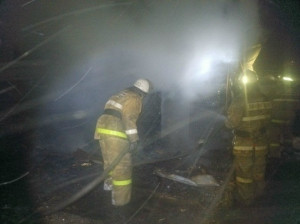 В Похвистнево горела баня. К сожалению, погиб человек