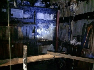 Ночной пожар тушили в Ставропольском районе