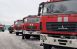 Автопарк областной противопожарной службы пополнился шестью новыми пожарными автомобилями на базе МАЗ и УРАЛ.