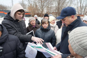 Глава города Самары Иван Носков провел встречу с жителями поселка Озерного