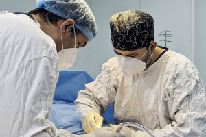 Выполнена вторая зарубежная операция с раздвижным эндопротезом СамГМУ