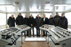 На судоверфи «Нефтефлот» в Самаре состоялась передача земснаряда заказчику