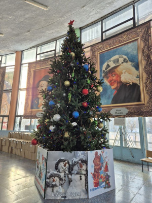 Новогоднее представление показали в самарском цирке для особых детей