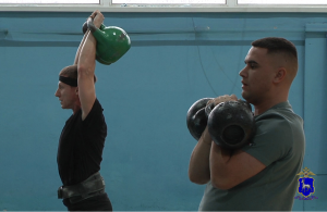 В Самаре состоялись соревнования по гиревому спорту среди сотрудников органов внутренних дел