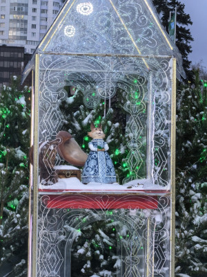 Жители Самары оценили оформление города к Новому году в среднем на 3,32 балла