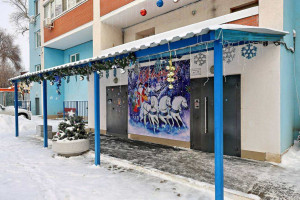 В Кировском районе Самары подвели итоги конкурса на лучшее новогоднее оформление