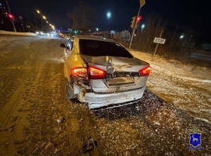 В Тольятти столкнулись Форд и квадроцикл