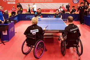 Новогоднее спортивное мероприятие для лиц с инвалидностью и ограниченными возможностями здоровья.