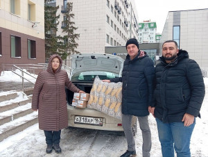 Сотрудники самарского Росреестра вновь организовали и отправили гуманитарный груз