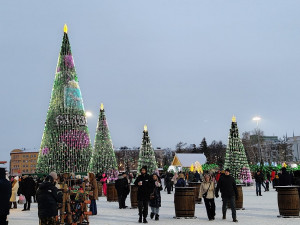 Работу новогоднего комплекса в Самаре продлили до 1 февраля