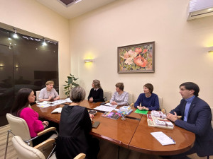 16 января в министерстве культуры состоялась встреча в рамках проекта «Творческие диалоги одаренных детей в сфере искусства городов-побратимов «Самара-Снежное».