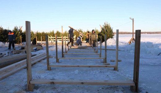 В Самаре проверили готовность крещенской купели на Полевом спуске