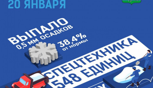 В Самаре за сутки 20 января вывезли 5 700 тонн снега