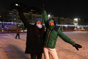 221 января в Самаре открылся еще один каток – на том месте, где он располагался в советское время..