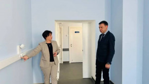 В Отрадненской больнице завершается ремонт терапевтического корпуса и поставлен новый компьютерный томограф.