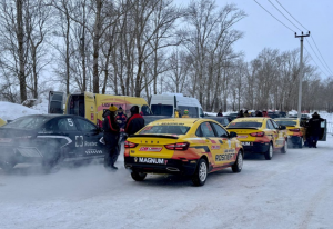 На полигоне в селе Сосновка Ставропольского района состоялись тренировочные заезды пилотов-участников Гонки чемпионов.
