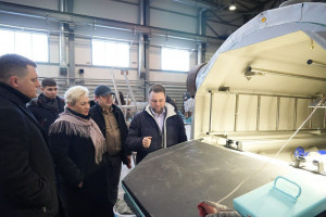 22 января Юлия Ашуркова посетила производство ООО «Пиэль-Компани», компания занимается производством современных очистных сооружений и технических устройств для очистки сточных вод различного происхождения.