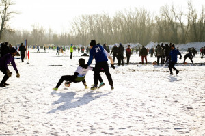 14 февраля в Самарской области в 37-й раз состоится межрегиональный турнир по футболу на снегу «Зимний мяч - Богатое».