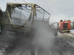 Возгорание автомобиля произошло в Кинельском районе