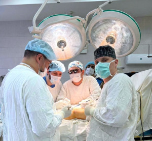 Специалисты Самарской больницы им. Н.И. Пирогова помогли участнику специальной военной операции с несросшимся переломом бедра.