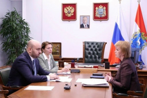 Вячеслав Федорищев провел рабочую встречу с председателем Счетной палаты Самарской области