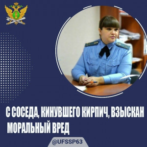 Житель Самарской области повздорил со своим соседом и кинул в него кирпичом