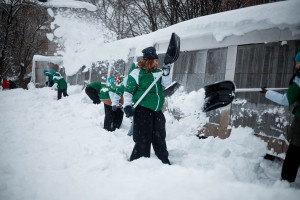 Студотряды Самарской области вышли в «Снежный десант» на девяти территориях региона