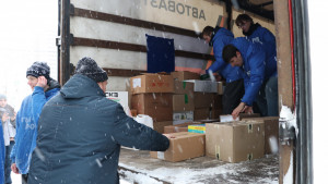 3 февраля 2026 года из Самары в гуманитарный центр «Единой России» в Белгородской области отправилась крупная партия помощи - более  40 тонн.